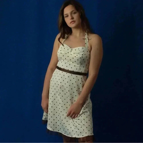 City Triangles Polka Dot Retro Dress - 9 - Picture 6 of 11